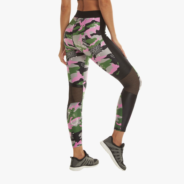 KORAL Emblem High Rise Cropped Legging - Bandana Troop