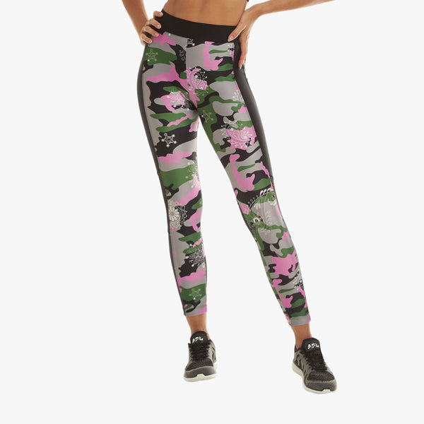 KORAL Emblem High Rise Cropped Legging - Bandana Troop