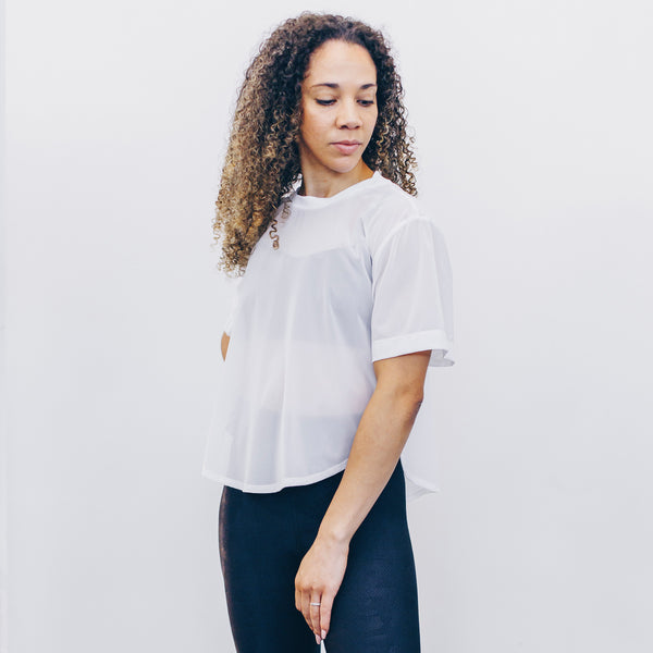 Heroine Sport Illusion Tee White