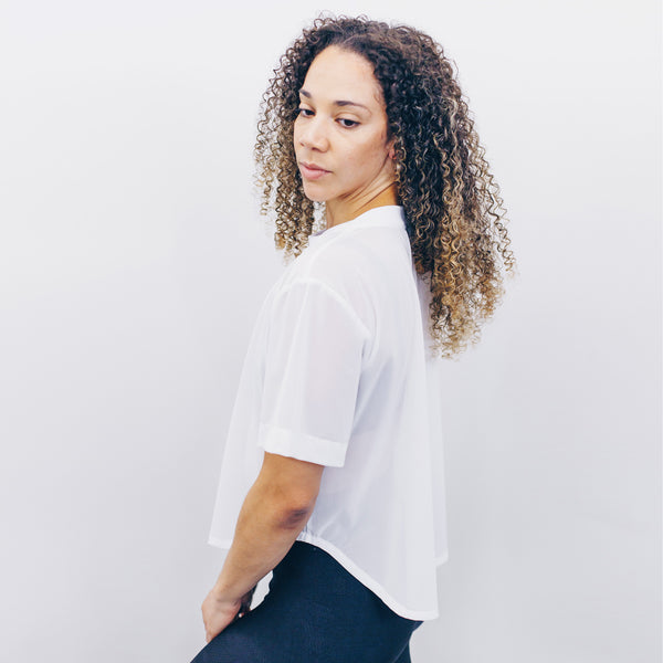 Heroine Sport Illusion Tee White