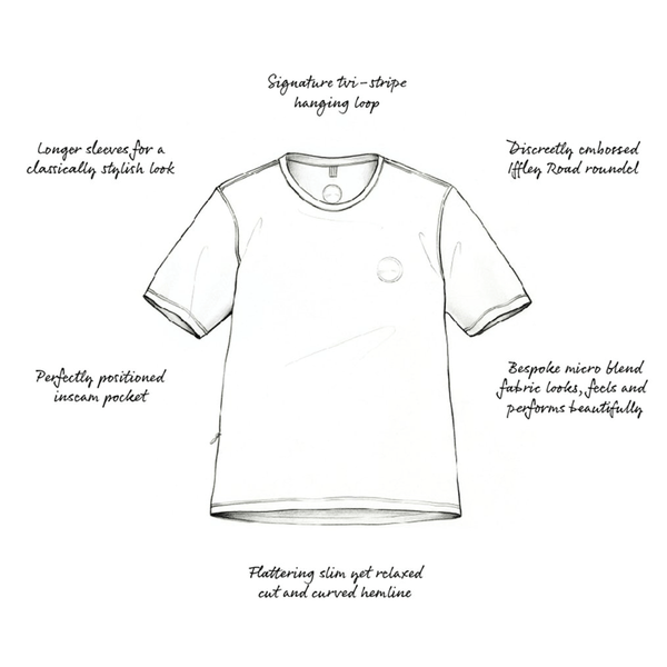 Iffley Road Cambrian Drirelease® T-Shirt - Pebble Grey