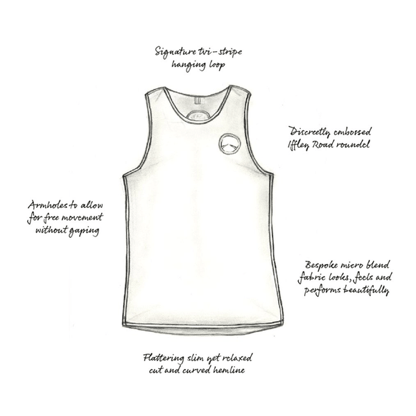 Iffley Road Lancaster Drirelease® Vest - Pebble Grey