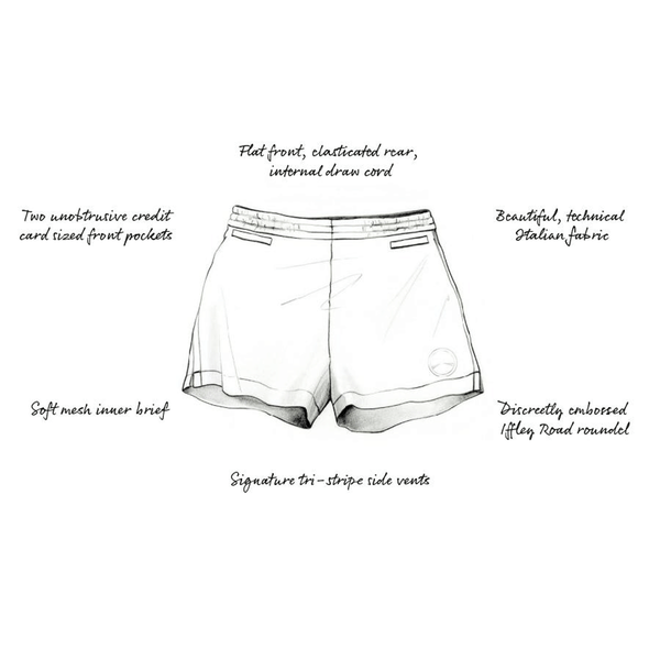 Iffley Road Pembroke 5" Shorts - Marine Blue