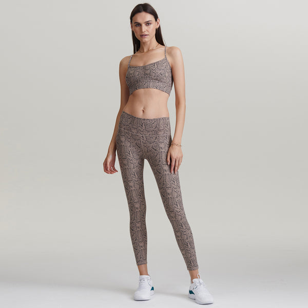 Varley Irena Bra Tan Snake