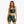 Load image into Gallery viewer, KORAL Norah Infinity Bra - Duffle Green Snake