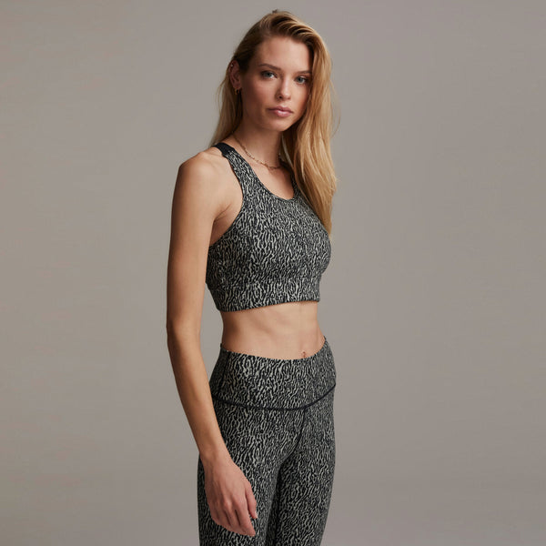 Varley Bassett Bra - Textured Grain