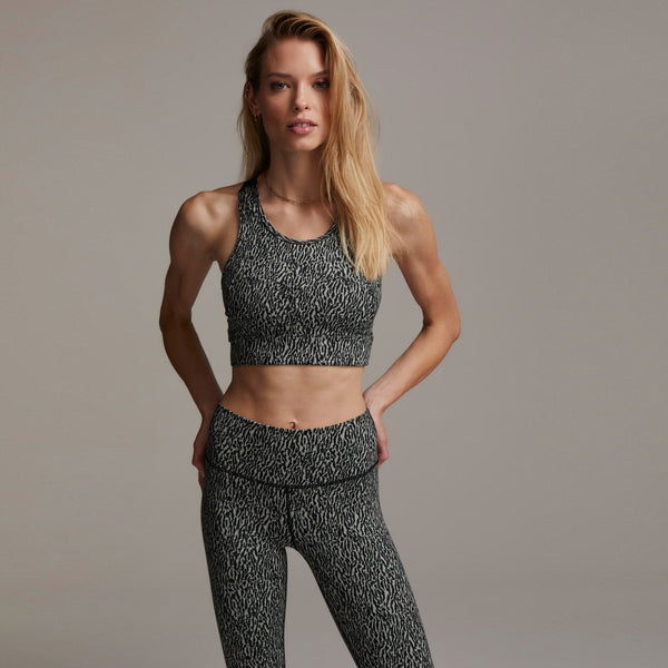 Varley Bassett Bra - Textured Grain