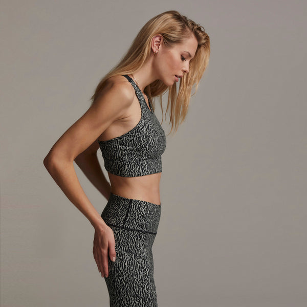 Varley Bassett Bra - Textured Grain