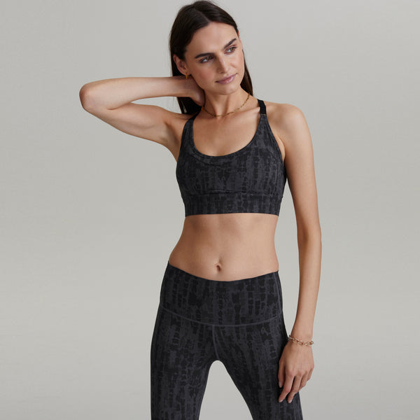 Varley Cometa Bra - Textured Scales