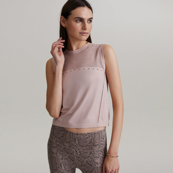 Varley Crestway Tank - Shadow Rose