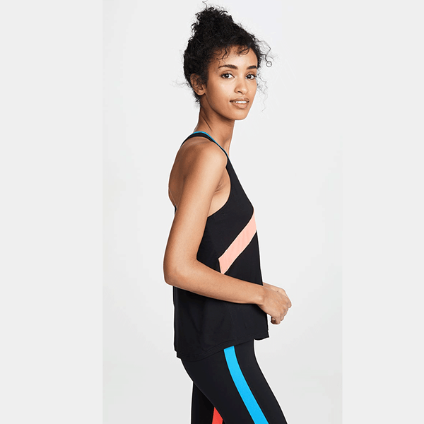 Splits59 Pin Tank Black/Neon Coral