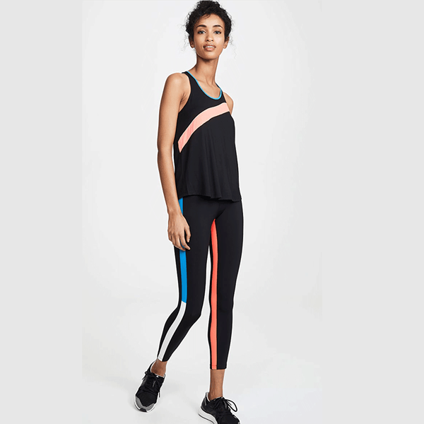 Splits59 Pin Tank Black/Neon Coral