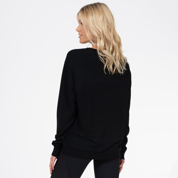Thrive Société Ribbing Crew Sweatshirt